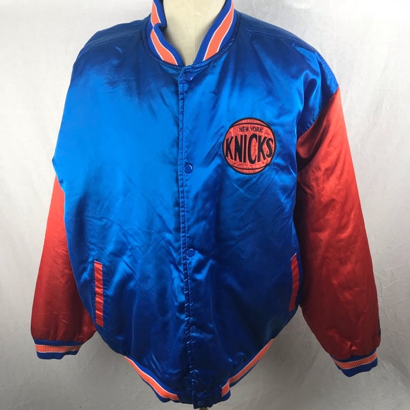 knicks satin jacket